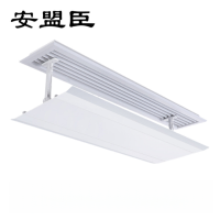 安盟臣AMC2169中央空调支架款塑刚挡风板通用200*1000mm 白色