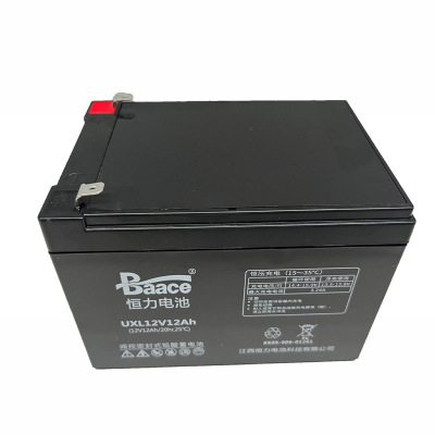BAACE恒力铅酸蓄电池UXL12V12AH 块