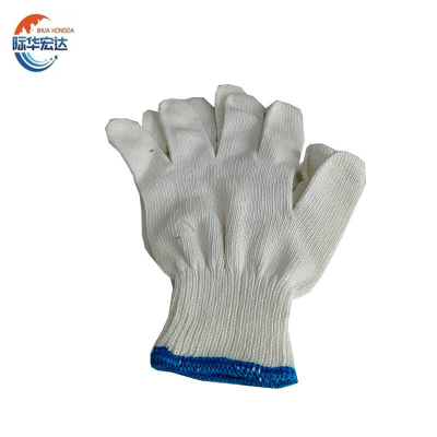 际华宏达 劳保手套蓝边线手套 1双装/双