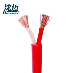 沈迈 铜芯硅橡胶耐高温电缆 YGCR-2*6平方 1米