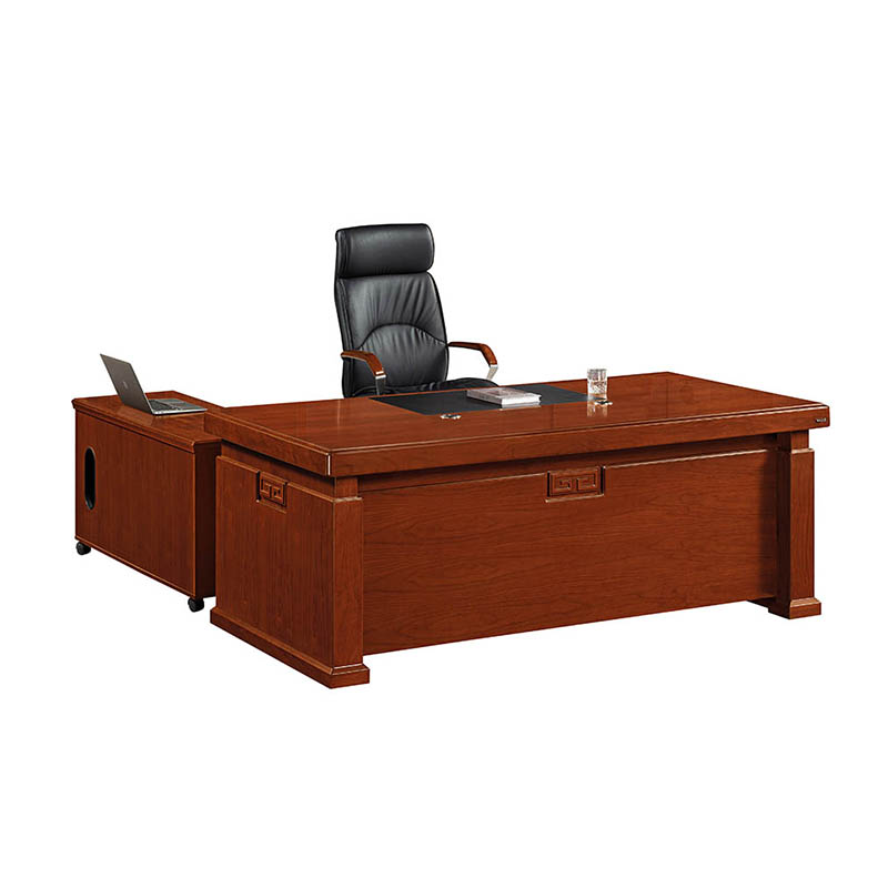慧采云办公家具 1.8m老板桌大班台油漆总裁桌经理主管桌办公桌椅组合