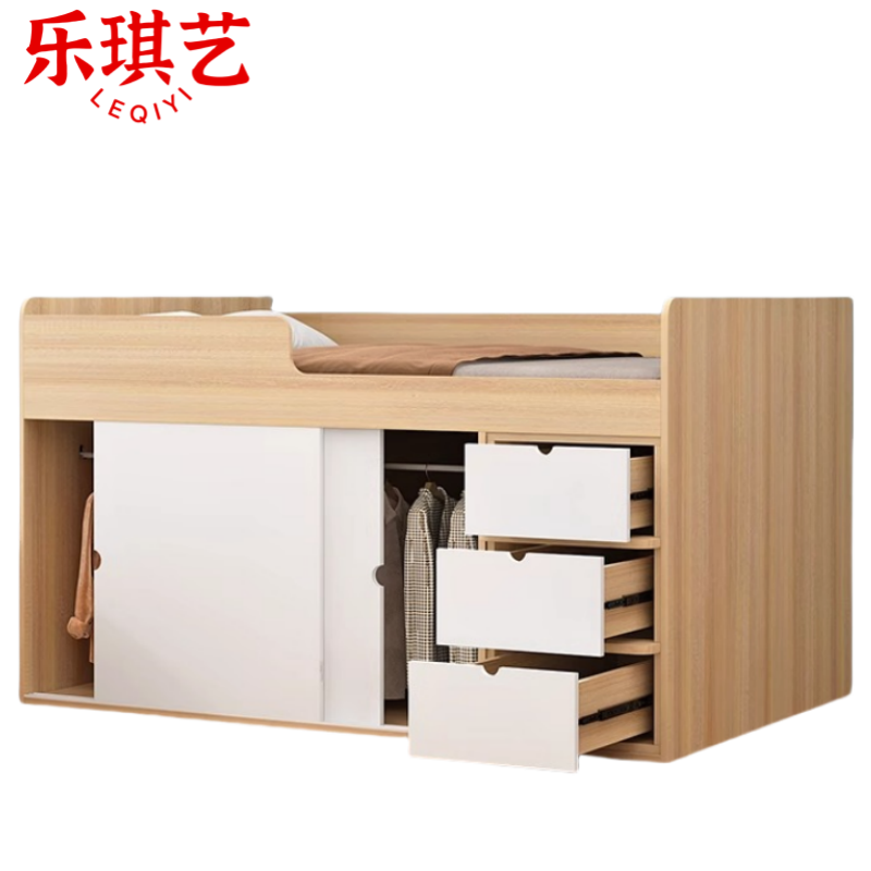 乐琪艺高箱床120*200cm张