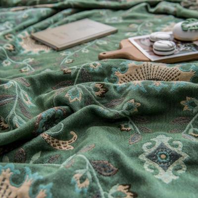 家柏饰(CORATED)5层纱布水洗夏被可机洗空调夏凉被全棉全棉薄款夏季双人单人2三斤