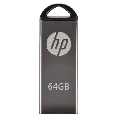 HP/惠普U盘64GV220W商务闪存盘防水迷你金属车载U盘64G