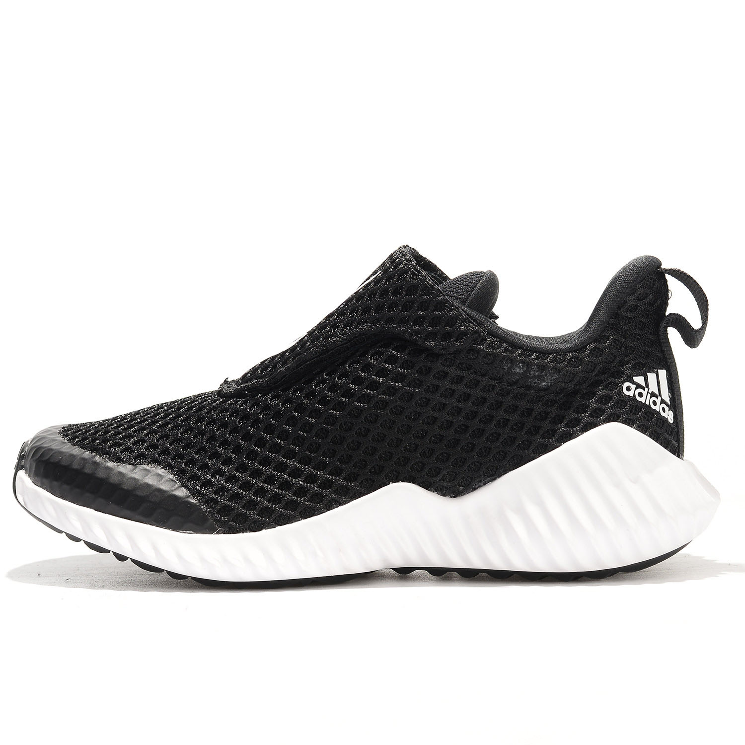 Adidas阿迪达斯时尚潮流小童网面运动休闲透气跑步鞋EG6199 D