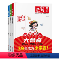 学霸笔记小学语文、英语、数学(全3册) [正版]小学知识大盘点全3册 语文数学英语 小升初总复习39天成为小学霸