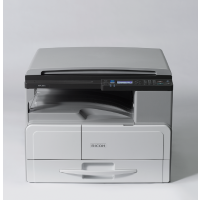 理光(Ricoh) MP 2014N无线打印服务器+双纸盒+工作台 A3黑白激光打印复印扫描 一体机