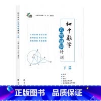数学几何证明特训[下篇] 初中通用 [正版]南大励学初中数学几何证明特训下篇8八9九年级上下册数学几何三角函数圆相似图形