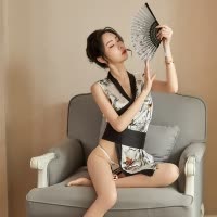 日系制服女士情趣内衣性感和服丁字内裤职业套装V字女式情趣睡衣学生睡裙古装卫衣破洞连体三点后入式免脱长夜漫漫成人美女性用品