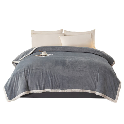 优福安达加厚双层牛奶绒毛毯 MT20230011 条