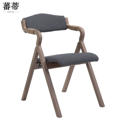 蕃蒂折叠椅灰色把