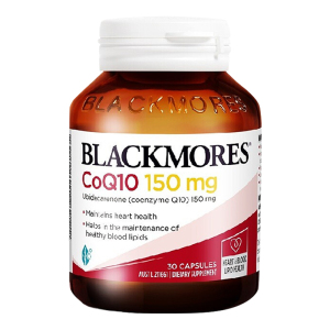 澳佳宝(BLACKMORES)高浓缩辅酶Q10 150mg胶囊30粒/瓶装 澳洲原装进口 香港保税随机发
