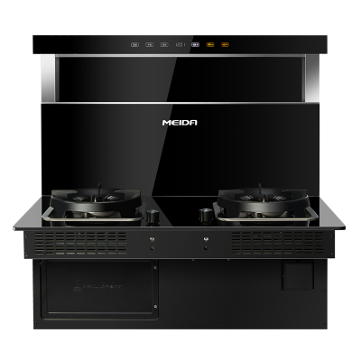美大(MEIDA)嵌入式集成灶分体式F1Pro(2201H)分体式 燃气灶烟灶联动安装厨房烟灶套餐挥手智控 液化气