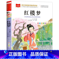 大语文-[红楼梦] [正版]红楼梦小学生版彩图注音版原著 小学语文课外阅读经典丛书大语文系列 一年级二年级课外书必读书籍