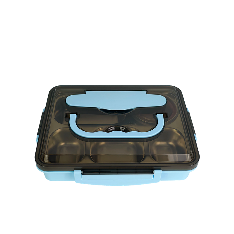 珂美芙 304不锈钢饭盒 五格(含汤碗) 个