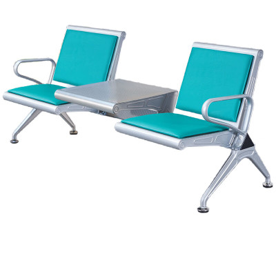 戴劲 靠背排椅候诊椅加厚机场银行车站医院等候椅大厅连椅双人位有垫