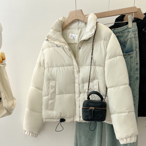 短款羽绒棉服女士冬季新款时尚韩版加厚小个子面包服外套