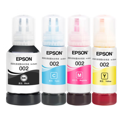 爱普生002系列C13T03X680四色墨水套装 (单位:套)