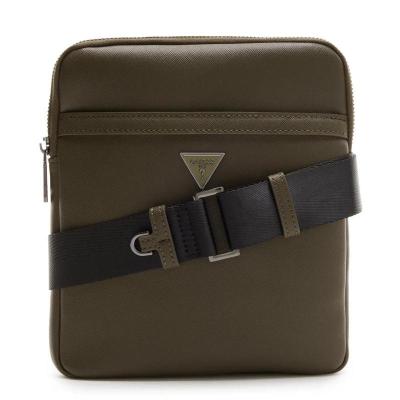 GUESS男士时尚单肩斜挎包简约设计休闲出行包包