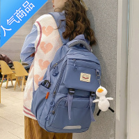 封后书包女初中生大容量新款韩版2022女生中学生高中生防水双肩包少女书包学生