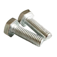 vzi 蓝白锌碳钢镀锌六角螺栓 M12×35(P1.75) 20个 包