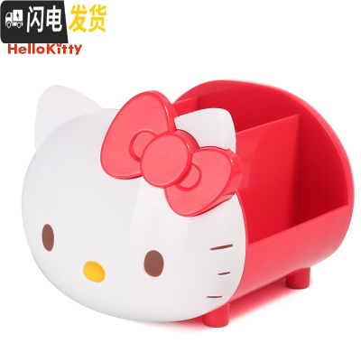 三维工匠笔筒创意时尚收纳盒韩国多功能小清新学生欧式可爱笔桶办公室笔筒桌面摆件少女心红色