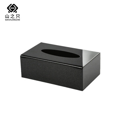 山之只 亚克力纸巾盒 20*12*6cm 个