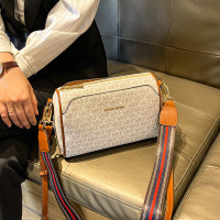 MKJF包包女2023新款韩版单肩斜跨包枕头包时尚波士顿包宽肩带百搭腰包小包