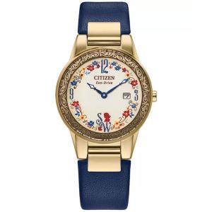 西铁城(CITIZEN)迪士尼白雪公主光动能女款腕表30mm礼盒装环保节能 quartz表 No_Color