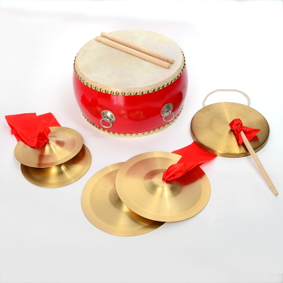 三句半道具锣鼓铜镲3句半套装年会庆典成人舞台表演乐器19cm镲/一副