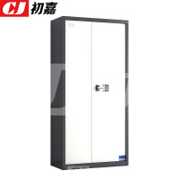 初嘉(CJ)钢制保密柜密码文件柜保密档案资料柜 灰白套色通门智能密码锁