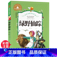 绿野仙踪 [正版]绿野仙踪 一二三年级暑假寒假阅读课外书阅读书目 儿童小学生版彩图注音版 适合6-8-10岁少儿阅读经