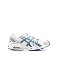 亚瑟士(ASICS)高帮缓震透气专业跑鞋男运动跑步鞋皮革橡胶耐磨户