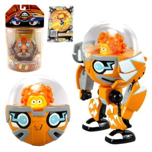 蛋蛋小子玩具 弹射变形对战套装爆丸机器人蛋星侠玩具莱迪蓝波派奇 弹射变形莱迪