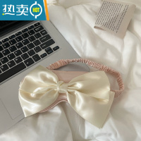 显彩小麦子*ins蝴蝶结眼罩睡眠遮光疲劳舒适双面护眼睡觉眼罩
