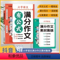 [小学满分作文有公式]24新版语文满分作文写作技巧 作文高分秘籍 小学通用 [正版]满分作文有公式 小学生作文分类小学二
