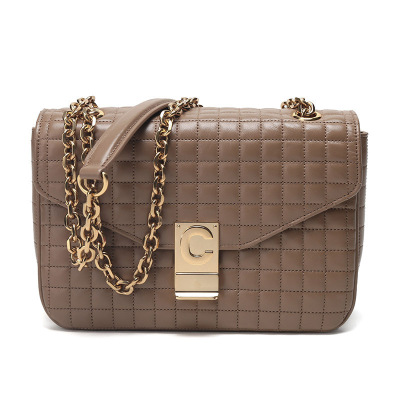CELINE赛琳女士牛皮CBAG中号绗缝单肩包187253BFC