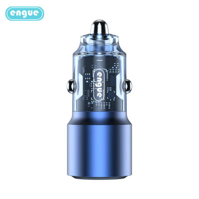 恩谷 乐途EG-CM09/38WA+C 车载充电器 灰色/蓝色 颜色随机发货