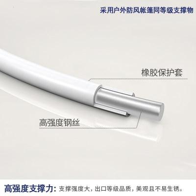 家柏饰(CORATED)蚊帐免安装1.8m床1.5米2米蒙古包家用可折叠纹帐单人加厚加密防摔