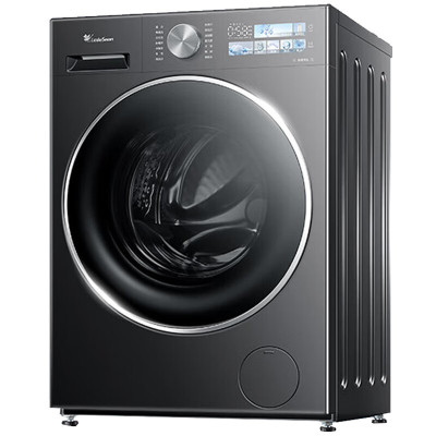 小天鹅全自动10KG滚筒洗烘一体机金属钛TD10VE40SE低噪节能前开式除螨洗