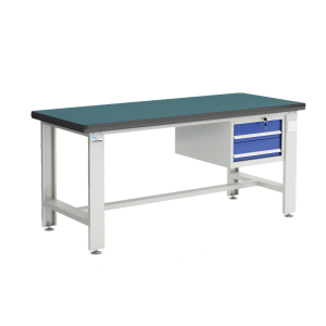 振奥 重型钳工工作台防静电桌工厂维修台车间流水线多功能工具台 /台(1800x750x800mm 1.8米吊二抽)