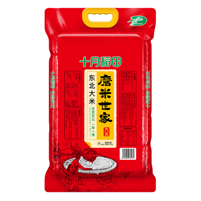 十月稻田磨米世家东北大米2.25kg