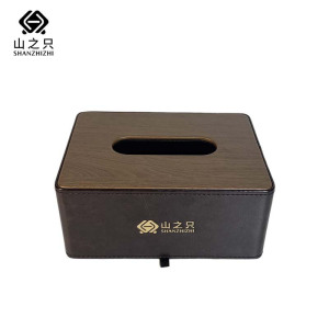 山之只 皮质纸巾盒 MZ1141-A 个