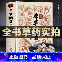 本草纲目 [正版]本草纲目精编中草药 全书实拍李时珍版中草药彩图中医基础理论大全书 原版全套医学黄帝内经中草药材书籍图解