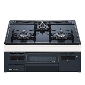 日本NORITZ能率fami系列三眼头嵌入式 嵌入式燃气灶烤箱灶N3WT6RWASC-13A天然气60cm