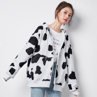 [2.5折价124元]唐狮早秋外套女潮韩版休闲百搭宽松短上衣学生设计感开衫卫衣