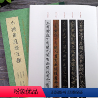 [正版]小楷黄庭经五种 鲽砚庐藏本+唐人临本+星凤楼刻本+赵孟頫藏本 五种版本条陈呈现便于临摹鉴赏教程 王羲之黄庭经楷