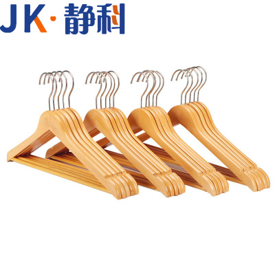 静科衣架木质44.5cm/个