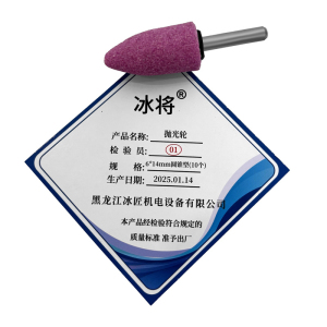 冰将 红刚玉砂轮磨头除锈抛光轮打磨头 袋