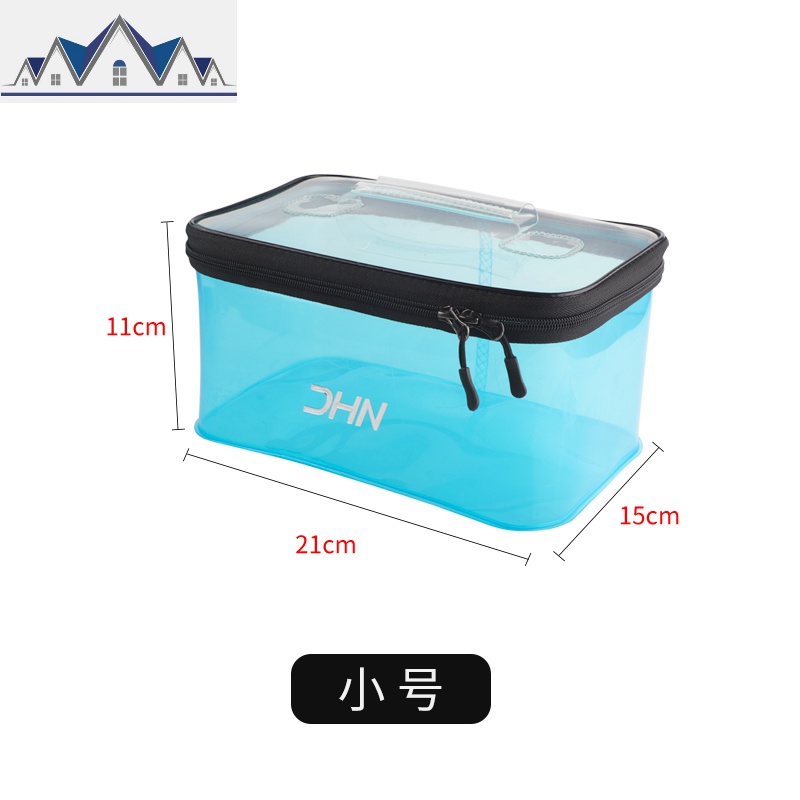 化妆包女便携大容量收纳包透明小号随身带旅行手提防水男士洗漱包 三维工匠